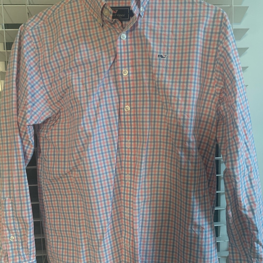 Vineyard Vines Youth Large L/S button down
